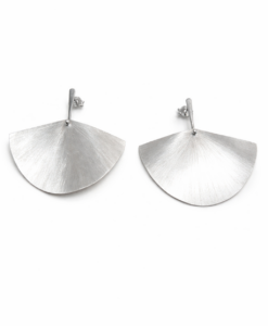 Pendientes en Plata. Colección Abanicos