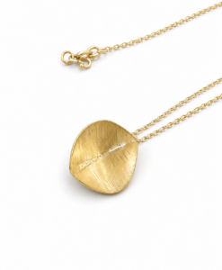 Gold Pendant. Poppies Collection