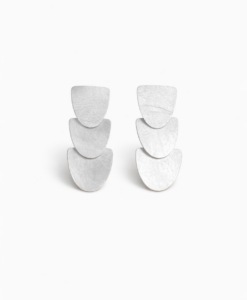 Earrings in Silver. Drac Collection