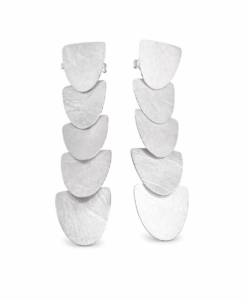 Earrings in Silver. Drac Collection