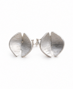 Earrings in Silver. Poppies Collection