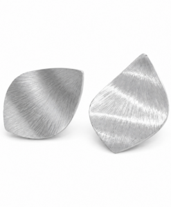 Earrings in Silver. Lotus Flower Collection