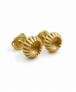 Gold Earrings. Sea Urchins Collection
