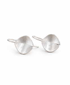 Earrings in Silver. Poppies Collection