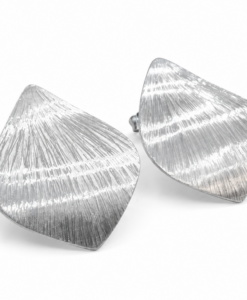 Earrings in Silver. Lotus Flower Collection