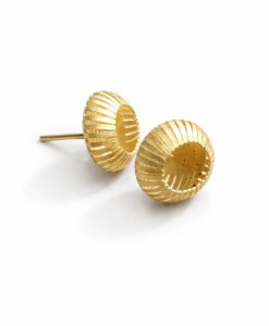 Gold Earrings. Sea Urchins Collection