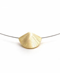 Colgante en Oro. Colección Abanicos