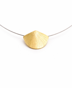 Colgante en Oro. Colección Abanicos