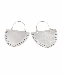 Earrings in Silver. Cactus Collection