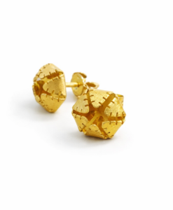 Pendientes en Oro. Colección Cactus