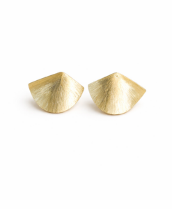 Pendientes en Oro. Colección Abanicos