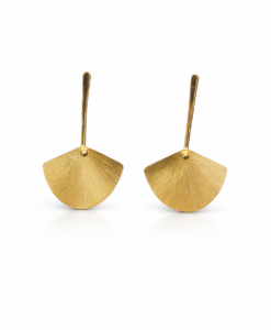 Pendientes en Oro. Colección Abanicos