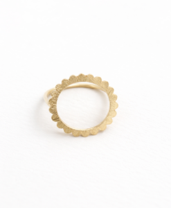 Anillo en Oro. Colección Girasol