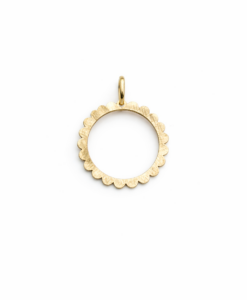 Colgante en Oro. Colección Girasol