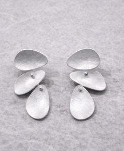 Earrings in Silver. Mussels Collection