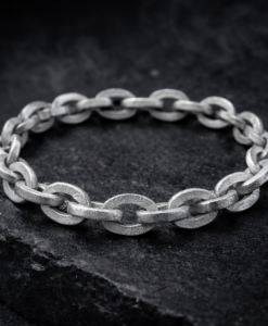 Pulsera en Plata Mate.