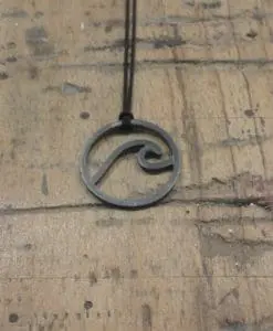 Silver Pendant. Waves Collection