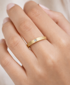 Anillo Oro y Diamante