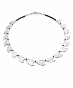 Silver Necklace. Waves Collection