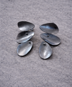 Earrings in Silver. Mussels Collection