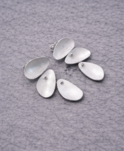 Earrings in Silver. Mussels Collection