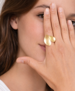 Anillo en Oro y Plata. Colección Musclus