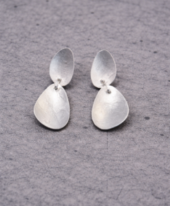 Earrings in Silver. Mussels Collection