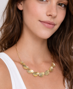 Collar en Oro. Colección Musclus