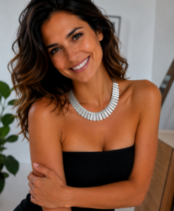 Collar en Plata. Colección Duna