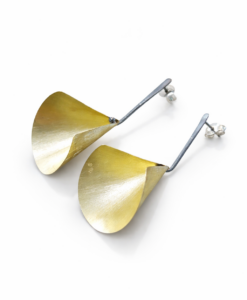 Pendientes en Oro y Plata. Colección Bells