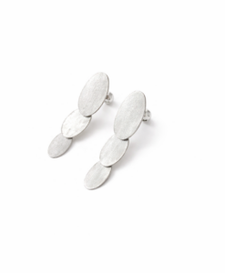 Silver Earrings. Light Collection