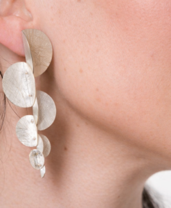 Pendientes en Plata Compuestos. Coleccion floc