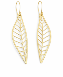 Pendientes Baño Oro. Colección Perenne