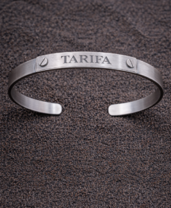 Brazalete en Plata Oxidada Tarifa