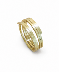 Gold ring.