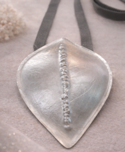Colgante y Broche en Plata.