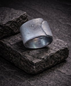 Anillo en Plata Oxidada