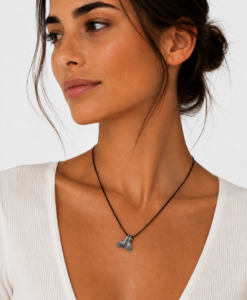 Oxide Whale Tail Pendant I.