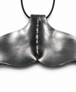 Oxide Whale Tail Pendant V.