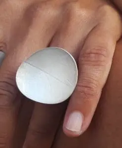 Silver Ring. Sun Collection