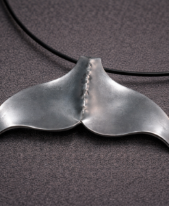 Oxidized Silver Pendant