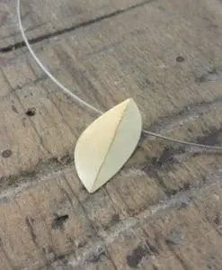 Gold Pendant. Autumn Collection