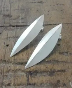 Earrings in Silver. Autumn Collection