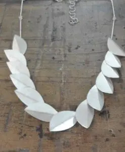 Collar en Plata. Colección Otoño