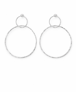 Pendientes en Plata. Colección Cercles