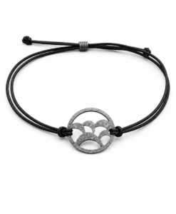 Kite Bracelet Silver Oxide.
