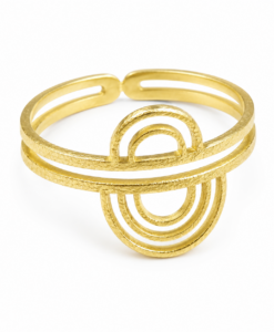 Anillo en Oro Mediano. Colección Kimono