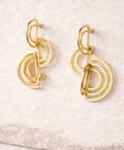 Pendientes en Oro. Colección Kimono