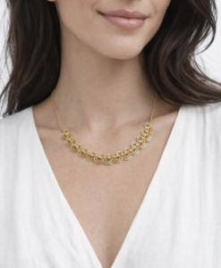 Collar en Oro. Colección Kimono