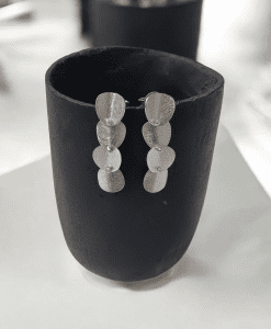 PENDIENTES EN PLATA. COLECCIÓN H2O